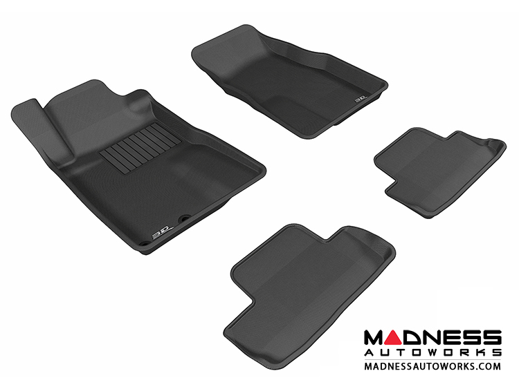 Ford Mustang Floor Mats (Set of 4) - Black by 3D MAXpider